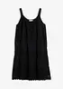 Robe à fines bretelles en viscose avec dentelle, bonprix