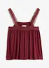 Top en viscose douce, bonprix