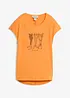 T-shirt long 100% coton, bonprix