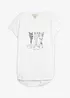T-shirt long 100% coton, bonprix
