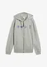 Kapuzen-Sweatjacke aus reiner Baumwolle, bonprix