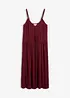 Robe midi en viscose texturée, bonprix