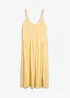 Robe midi en viscose texturée, bonprix