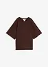 Rippshirt aus Viskose-Mix, bonprix