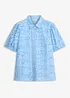 Chemisier en broderie anglaise, 100% coton, bonprix