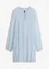 Minikleid aus feinem Chiffon mit Plisseé, bonprix