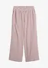 Palazzo-Hose aus Seersucker, 7/8 Länge, bonprix