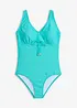Maillot 1 pièce en matière texturée, bonprix