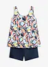 Maillot 1 pièce shorty, bonprix