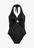 Maillot 1 pièce dos nu avec détail étoile de mer, bonprix