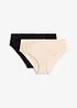 Maxislip mit zarter Spitze (2er Pack), bonprix