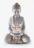 Statuette Bouddha avec photophore, bonprix