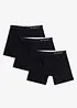 Lot de 3 boxers mi-longs coton, bonprix