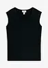 Shirt mit V-Ausschnitt mit reiner Bio-Baumwolle, bonprix