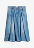 Leichter Jeansrock mit verstellbarem Bund, bonprix
