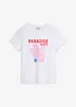 T-shirt en coton extensible, bonprix