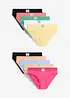 Lot de 10 slips, bonprix