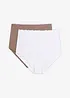 Umstandsslip mit Bio-Baumwolle (2er Pack), bonprix