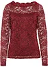 Spitzen-Langarmshirt, bonprix