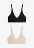 Feel Comfort Bralette aus softem Modal (2er Pack), bonprix