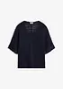 Pull en maille ajourée, bonprix