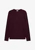 Feinstrickpullover mit Zopfmuster, Slim Fit, bonprix
