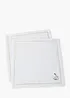 Lot de 2 serviettes en coton, bonprix