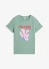T-shirt en coton extensible, bonprix