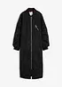 Manteau léger avec col en bord-côtes, bonprix