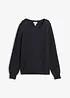 Pull en maille texturée de coton mélangé, bonprix