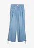 Wide-Leg-Hose aus fließendem Lyocell, bonprix
