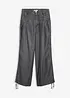 Wide-Leg-Hose aus fließendem Lyocell, bonprix