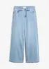Wide-Leg-Jeans Mid Waist, bonprix