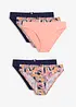 Slip mit Baumwolle (5er Pack), bonprix