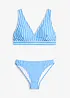 Bikini brassière à col V (ens. 2 pces), bonprix