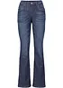 Jean bootcut taille haute, thermique, bonprix