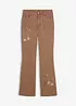 Jean flare taille mi-haute, extensible, bonprix