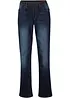Jean droit taille mi-haute, thermique, bonprix