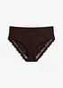 Slip maxi avec dentelle, bonprix