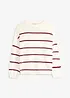 Pull en fine maille de viscose mélangée, bonprix