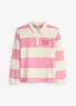 Polo-Sweatshirt aus reiner Bio-Baumwolle, bonprix