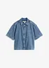 Jeansbluse aus reiner Baumwolle, bonprix