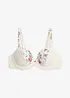 Soutien-gorge à coques et dentelle, bonprix