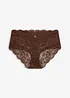 Culotte taille haute en dentelle, bonprix