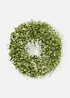 Couronne de porte avec gypsophile, bonprix