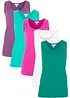 Long-Top (5er-Pack), bonprix