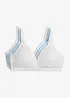 BH ohne Bügel mit Bio-Baumwolle (3er Pack), bonprix
