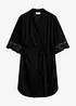 Kimono en satin et dentelle, bonprix