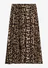 Jupe en mousseline effet froissé, bonprix