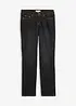 Jean droit taille mi-haute, extensible, bonprix